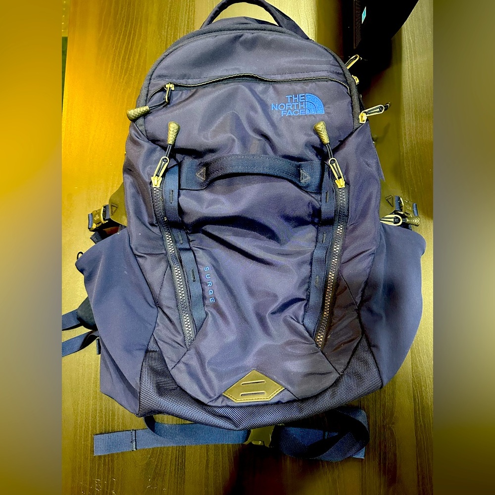 Used The North Face Surge backpack
